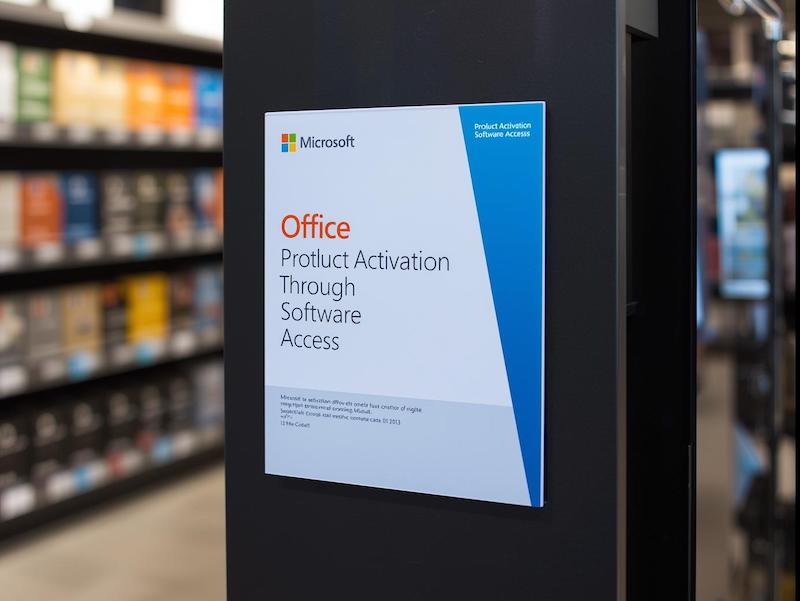 Microsoft Office 製品のPOSAカードのイメージ画像