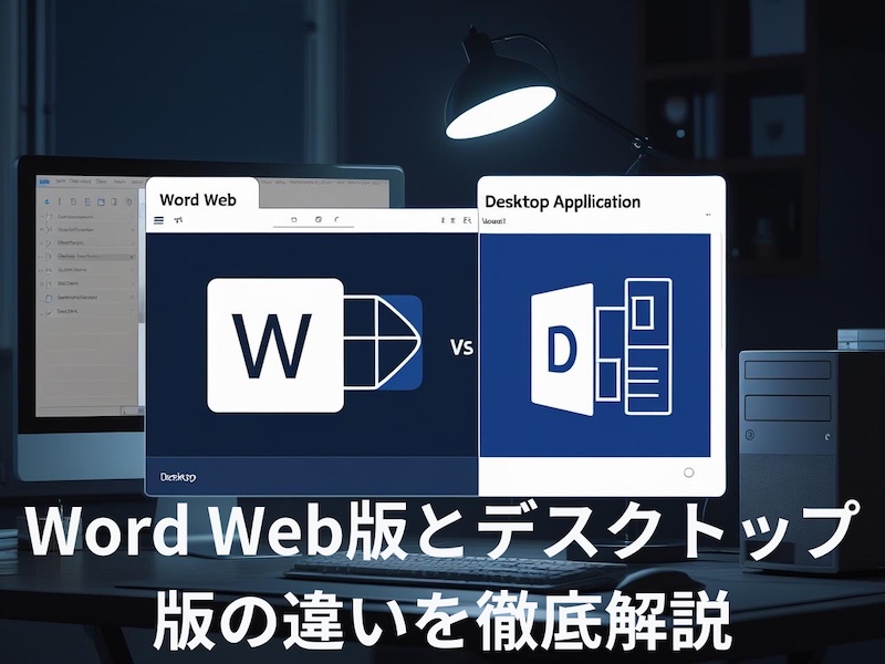 Word Web版とデスクトップ版の違いを徹底解説