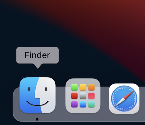 Finderを開く