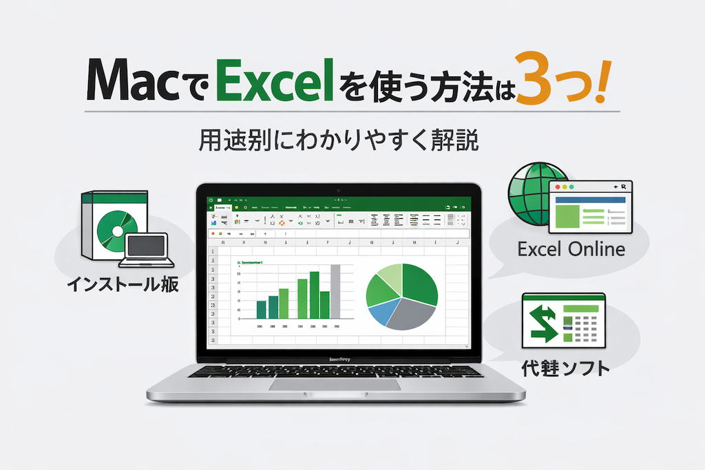 Mac Excel を使う方法