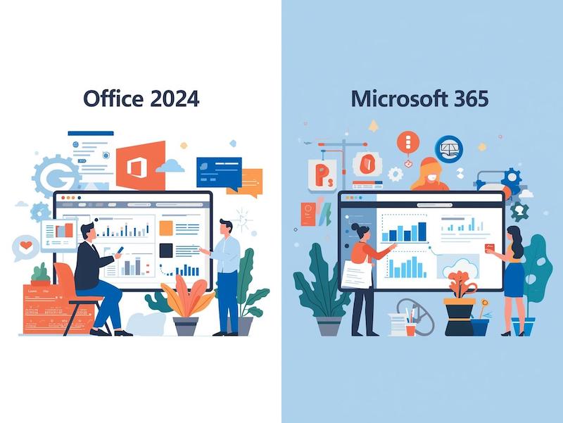 Office 2024 VS Microsoft 365
