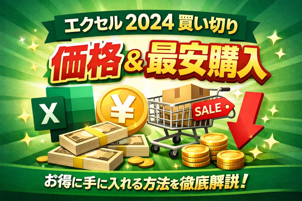 エクセル2024買い切り